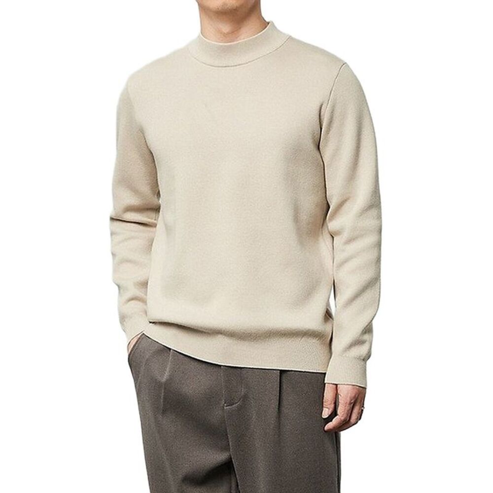 Rene Lion Mens  Round Neck Sweater